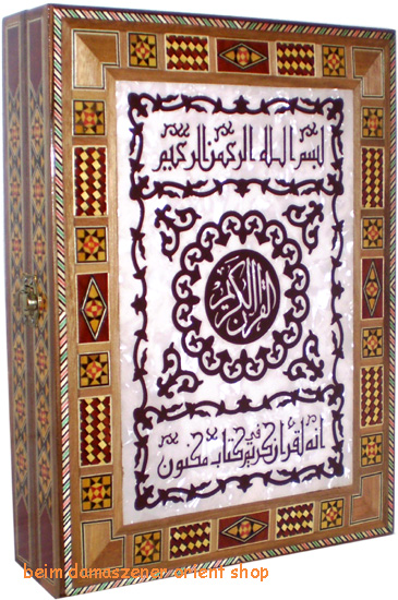 Koran Schatulle aus Holz
