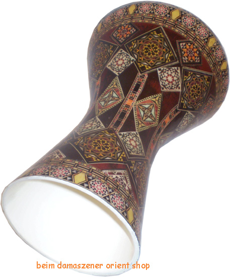orientalische trommel beim damaszener