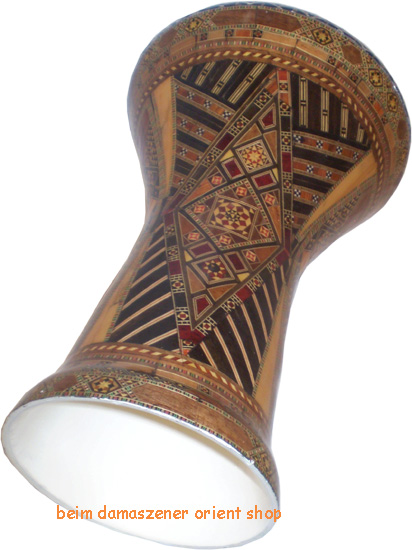 orientalische trommel beim damaszener